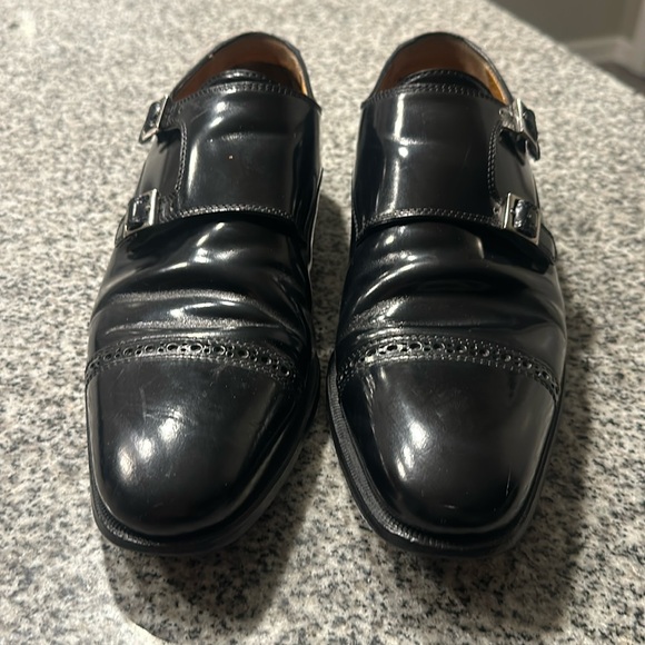 SUTOR MANTELLASSI Men’s Double Monk Strap Dress Shoes size 9 (US 10) - Picture 2 of 7